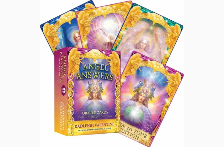 Englekort Angel Answers Oracle Cards af Radleigh Valentine - Orakelkort
