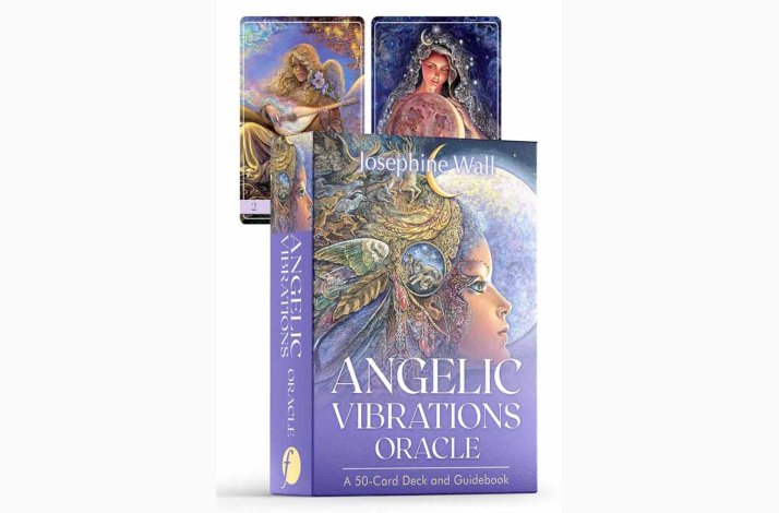 Orakelkort - Angelic Vibrations Oracle af Wall, Josephine
