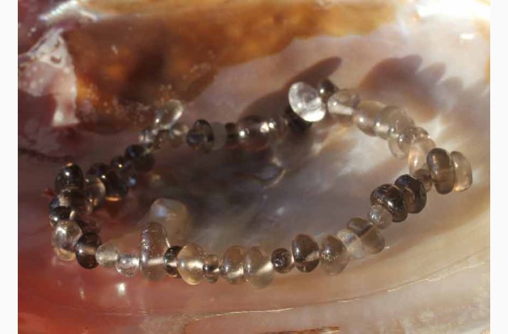 Armbnd Rgkvarts chip - Krystal armbnd