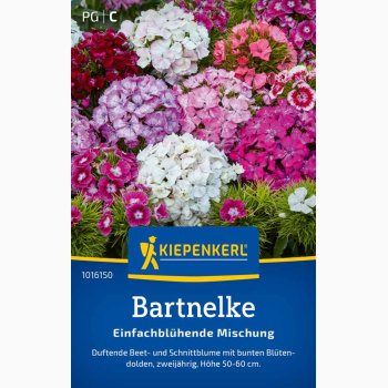 Studenternellike (Enkeltblomstret blomsterblanding) � Fr� (r�kker til ca. 60 planter)