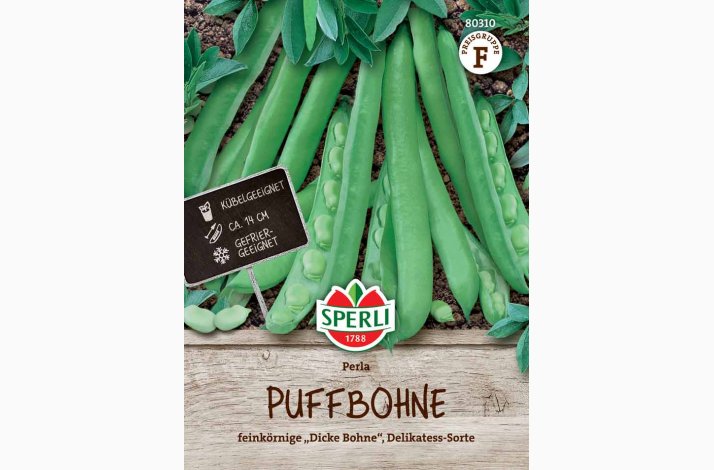 Bondb�nne �Perla� - Vicia faba - Fr� (r�kker til 3-4 meter)