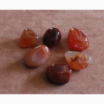 CARNELIAN - Karneol krystal - stk. pris