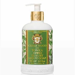 Cedertr og Tonka med Honningekstrakt flydende hndsbe 500 ml - Fiorentino