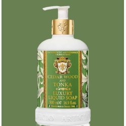 Cedertr og Tonka med Honningekstrakt flydende hndsbe 500 ml - Fiorentino