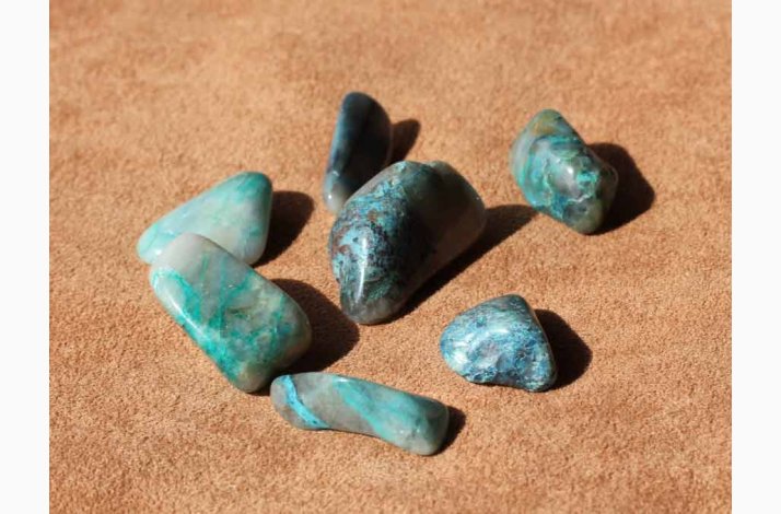 Chrysocolla krystal - stk. pris