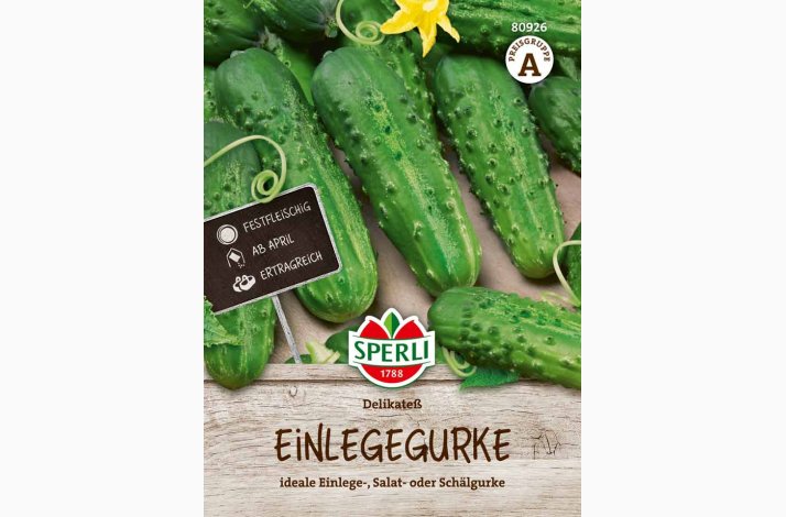 Sylte-, salatagurk � Cucumis sativus �Delikateߒ � Fr� (r�kker til ca. 40 planter)