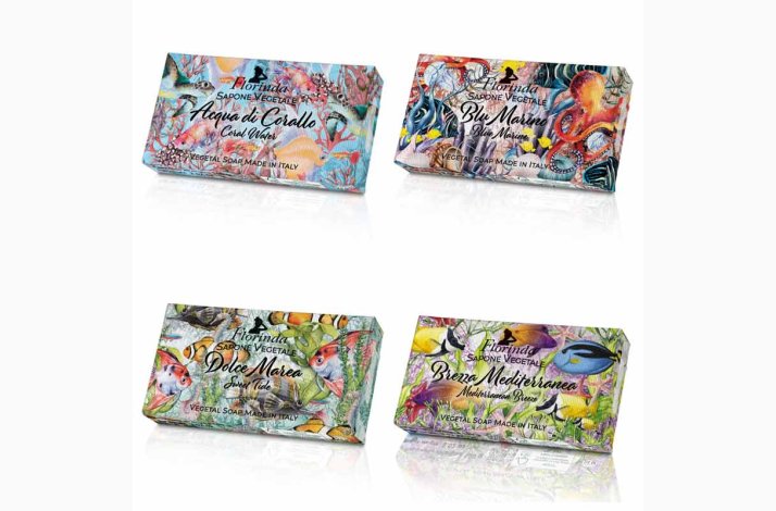 Hndsber Coral Water - Mediterranean Breeze -  Blue Marine - Sweet tide - Florinda