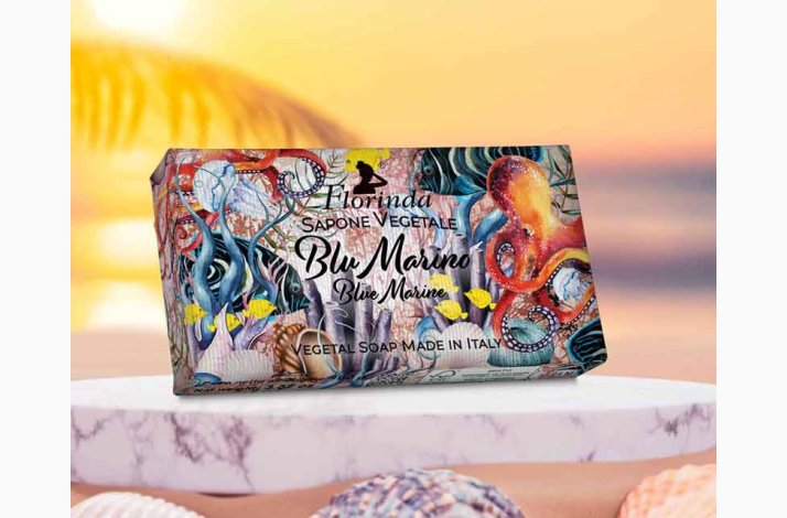 H�nds�be 100 G - Blue Marine - Bl� Marine - Florinda