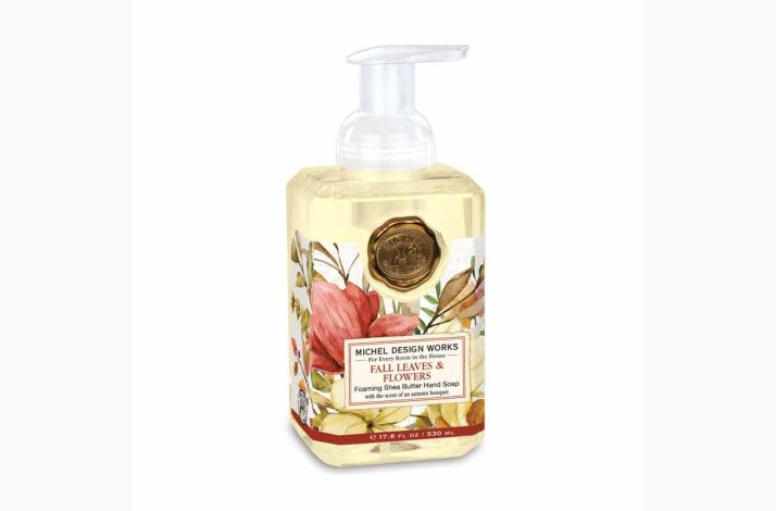 Skum-hndsbe FALL LEAVES &amp; FLOWERS, 530 ml - Michel Design Works