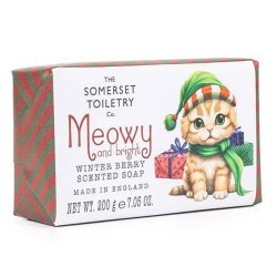 Fast h�nds�be � Meowy and Bright Winter Berry � 200 g  - Jule h�nds�be| The Somerset Toiletry Co.