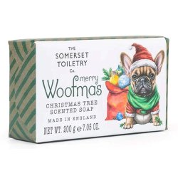 Fast h�nds�be � Merry Woofmas Christmas Tree � 200 g, jule h�nds�be | The Somerset Toiletry Co.