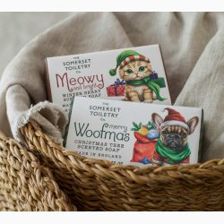 Fast h�nds�be � Merry Woofmas Christmas Tree � 200 g, jule h�nds�be | The Somerset Toiletry Co.