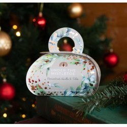 Fast h�nds�be gave�ske � Under the Mistletoe � 260 g - Jule h�nds�be | The English Soap Company