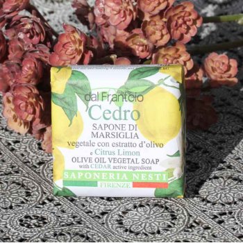 Fast vegetabilsk h�nds�be � Cedro & Citrus / Cedrat & Citrus � 100 g | Nesti Dante