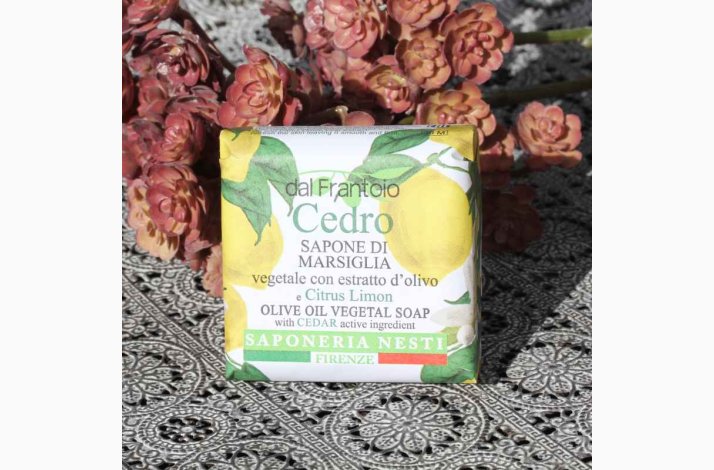 Fast vegetabilsk h�nds�be � Cedro &amp; Citrus / Cedrat &amp; Citrus � 100 g | Nesti Dante