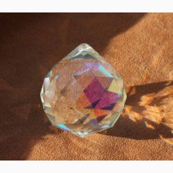 Feng Shui krystal Mrk perle  5 cm