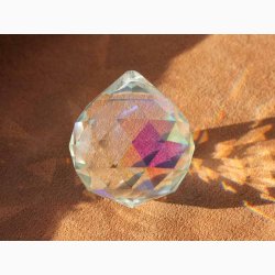 Feng Shui krystal Mrk perle  5 cm