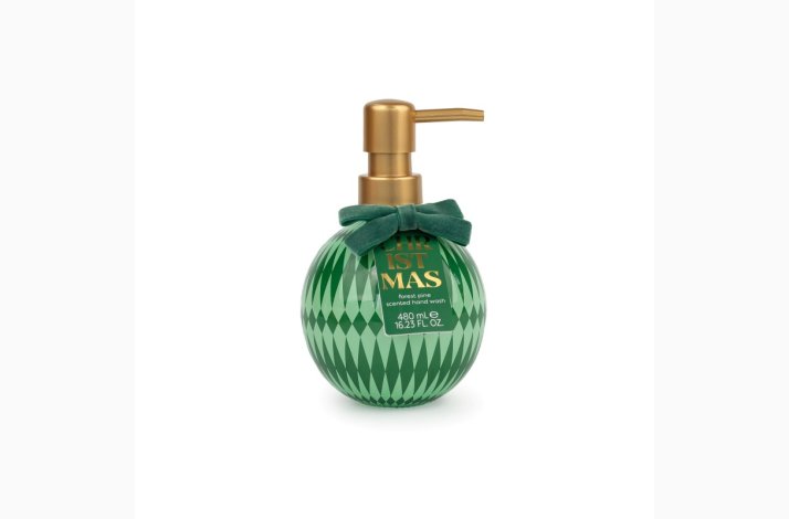 Flydende h�nds�be � Forest Pine Julekugle � 480 ml - jule s�be | The Somerset Toiletry Co.