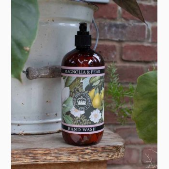 Flydende h�nds�be � Magnolia & Pear (med aloe vera & vitamin E) � 500 ml | Kew Gardens 