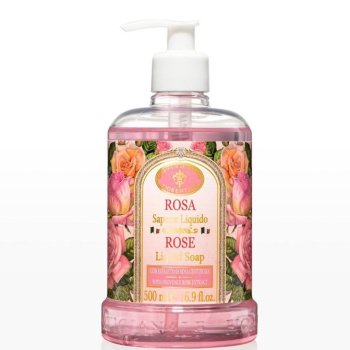 Flydende h�nds�be � Rose med Rosa centifolia-blomstekstrakt � 500 ml � Fiorentino