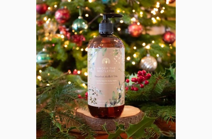 Flydende h�nds�be � Under the Mistletoe � 500 ml - Jule h�nds�be | The English Soap Company