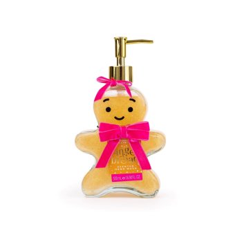 Flydende h�nds�be i glas � Gingerbread Kagedame � 500 ml - jule s�be| The English Soap Company