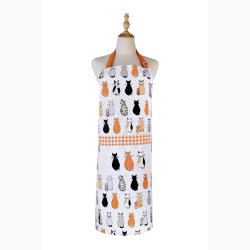 Forkl�de � Cats in Waiting (Katte som venter) � 100% bomuld � Ulster Weavers