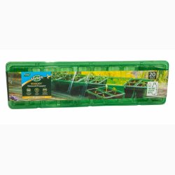 Minidrivhus Sbakke med lg 20 celler