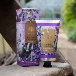 H�ndcreme � English Lavender / Lavendel (med aloe vera &amp; sheasm�r) � 75 ml, The English Soap Company
