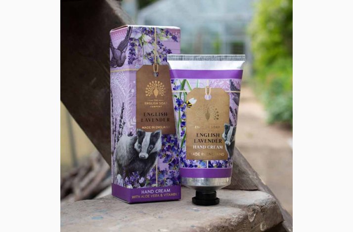 H�ndcreme � English Lavender / Lavendel (med aloe vera &amp; sheasm�r) � 75 ml, The English Soap Company
