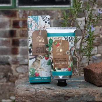 H�ndcreme � Jasmine & Wild Strawberry � 75 ml � The English Soap Company