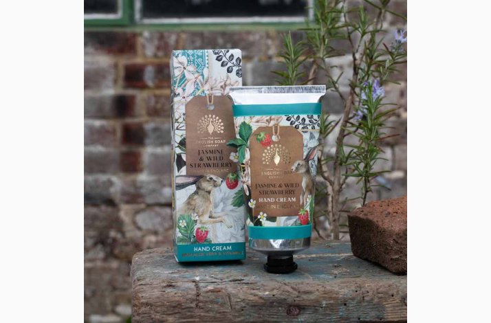 H�ndcreme � Jasmine &amp; Wild Strawberry � 75 ml � The English Soap Company