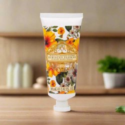 Hibiscus Flower Luxury Hand Cream  Hndcreme   60 ml, Hibiscusblomster - The Somerset Toiletry Co.