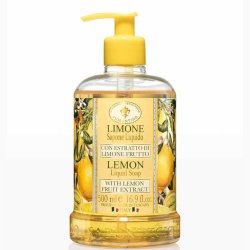 Lemon med Citronfrugt ekstrakt flydende hndsbe 500 ml - Fiorentino