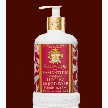 Rosewood/Rosentr og Osmanthus med kamille ekstrakt, flydende hndsbe 500 ml - Fiorentino