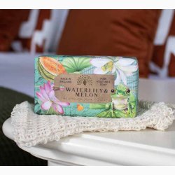 Fast h�nds�be � Waterlily &amp; Melon 190 g, The English Soap Company