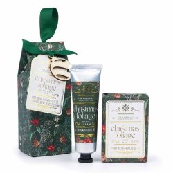 &#127794; Christmas Foliage Mini hndplejest  Mini hndcreme 30 ml &amp; Hndsbe 80 g