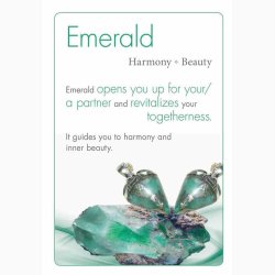 Orakelkort - HEALING STONES af Kaya Lemke, Sten og Krystaller orakelkort