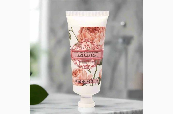 Rose Petal Luxury Hand Cream  Hndcreme   60 ml, Rosenblade - The Somerset Toiletry Co.