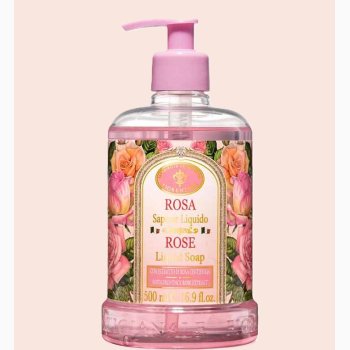 Rose med Rosa centifolia-blomstekstrakt flydende hndsbe 500 ml - Fiorentino