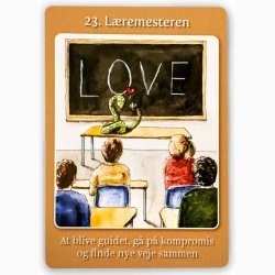 Orakelkort p dansk F Svar Fra Dit Dyr - af Mathilde Denning