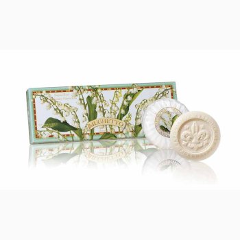 Fast h�nds�be gave�ske � Lily of the Valley (Liljekonval) � 3 � 100 g � Saponificio Artigianale Fiorentino