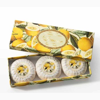 Limone gaveske med Citron sber (3*100 gram) - Fiorentino - Italy