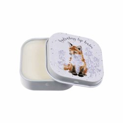 Stay Clever Little Fox, Forbliv klog, lille r�v � L�bepomade i tin | Wrendale Designs