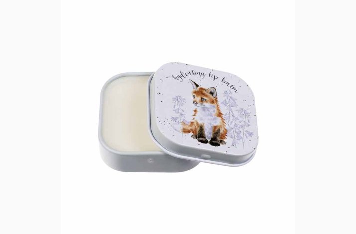 Stay Clever Little Fox, Forbliv klog, lille r�v � L�bepomade i tin | Wrendale Designs