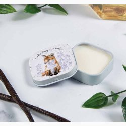 Stay Clever Little Fox, Forbliv klog, lille r�v � L�bepomade i tin | Wrendale Designs