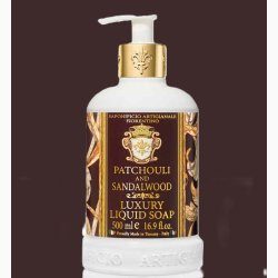 Patchouli &amp; Sandelwood/ sandeltr med Kokosnd frugt ekstrakt flydende hndsbe 500 ml - Fiorentino