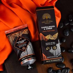 Radiant Sandalwood ( Sandeltr) &amp; Amber Hndcreme, 75 ml  The English Soap Company  Mnd