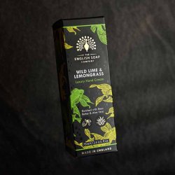 Radiant Wild Lime &amp; Lemongrass (Citrongrs) Hndcreme   75 ml - The English Soap Company