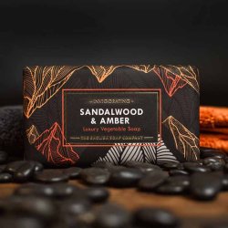 Hndsbe Radiant Sandalwood &amp; Amber (Sandeltr), 190 g  The English Soap Company  Mnd